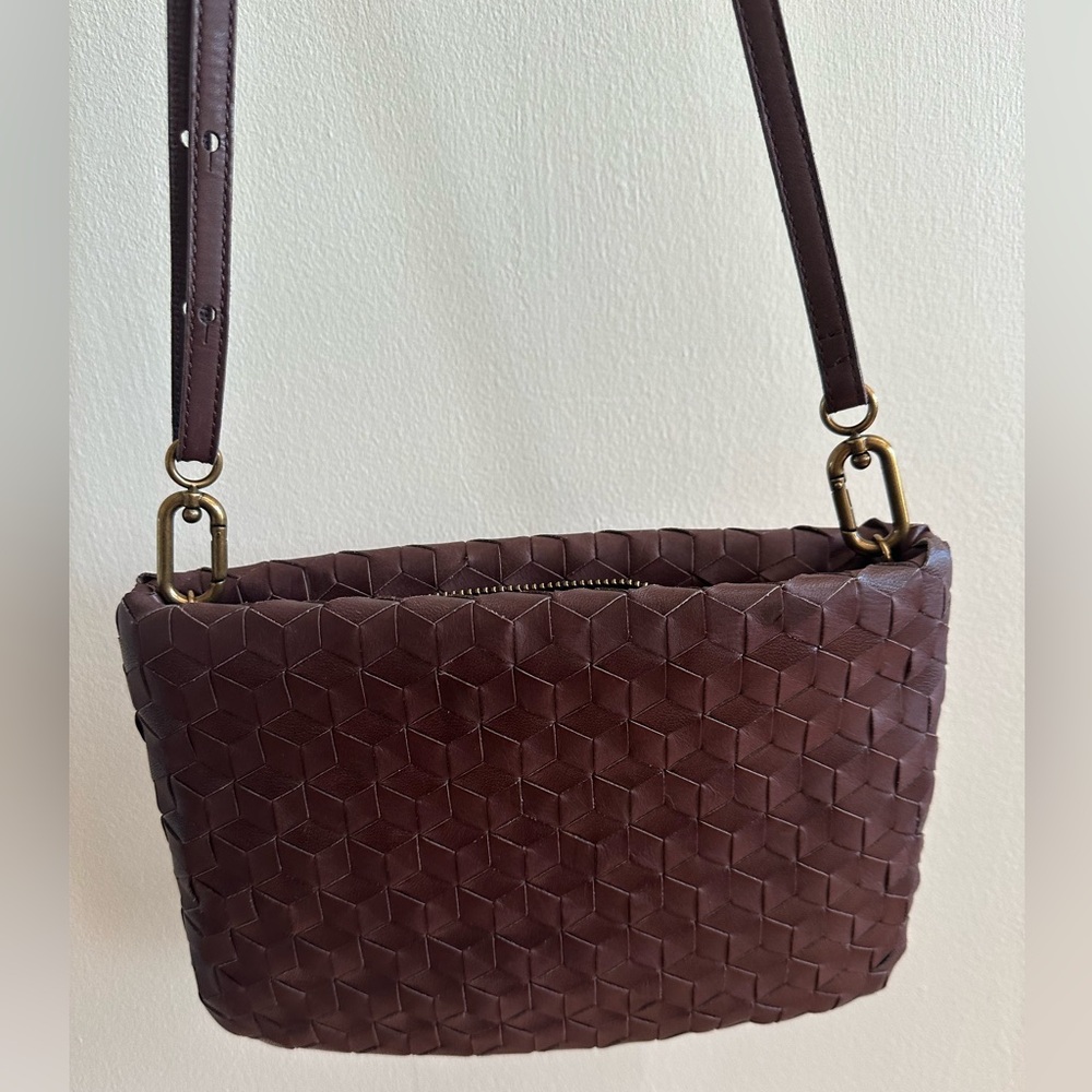 Madewell The Puff Crossbody Bag in Brown